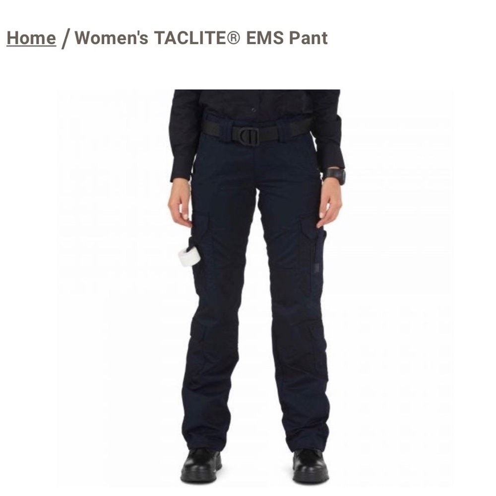 5.11 Tactical Women's Taclite EMS Boot Cut Pants - Navy